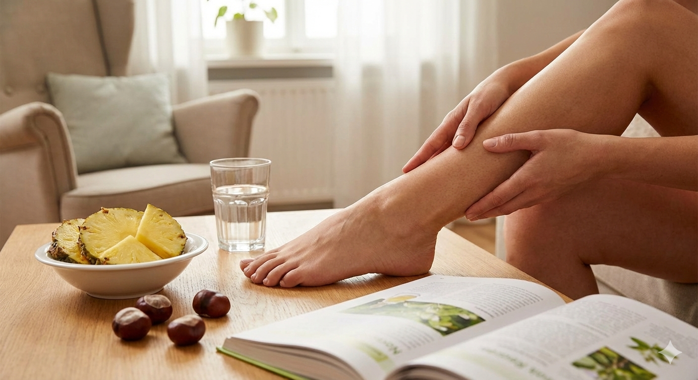 Edema e Gonfiore: La scienza dietro la sensazione di "pesantezza" e il ruolo chiave della Bromelina