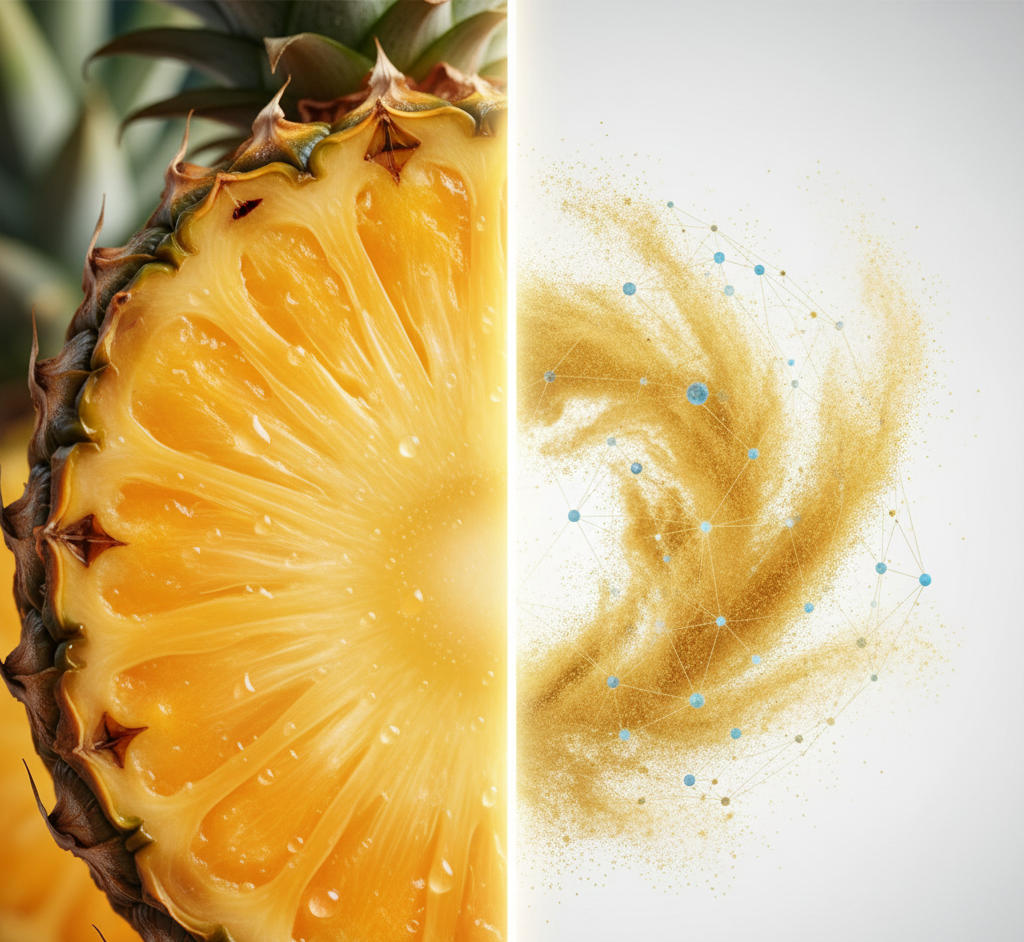 Bromelina: non tutta è uguale. Ecco perché la titolazione (GDU) fa la differenza